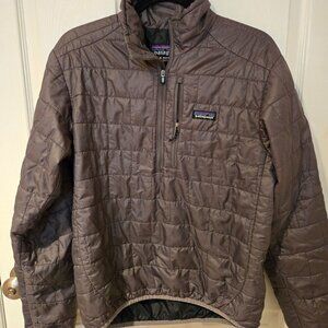Patagonia Nano Puff Pullover Jacket Dark Gray S
